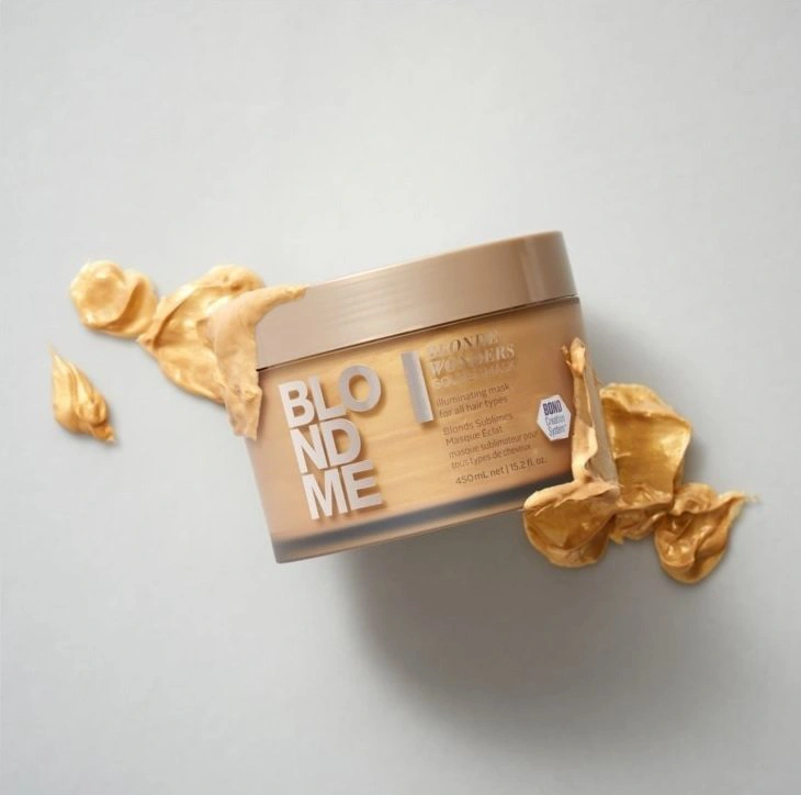 Schwarzkopf BlondMe Blonde Wonders Golden Mask 450ml képe 1
